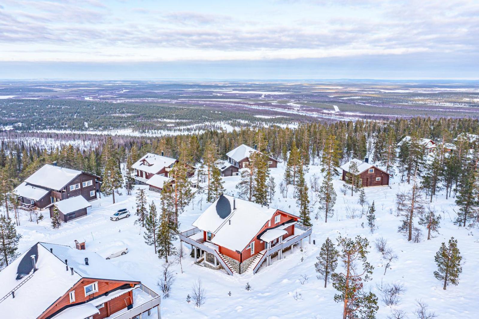 Levillas Utsuvaara Villas Buitenkant foto