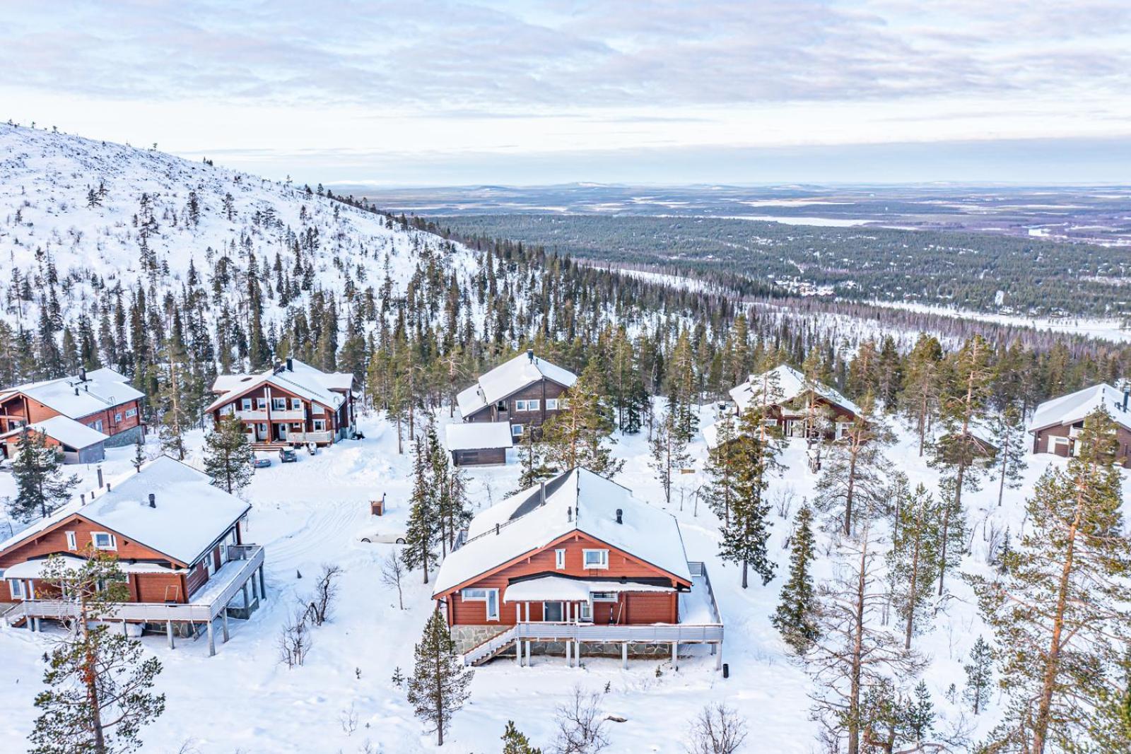 Levillas Utsuvaara Villas Buitenkant foto