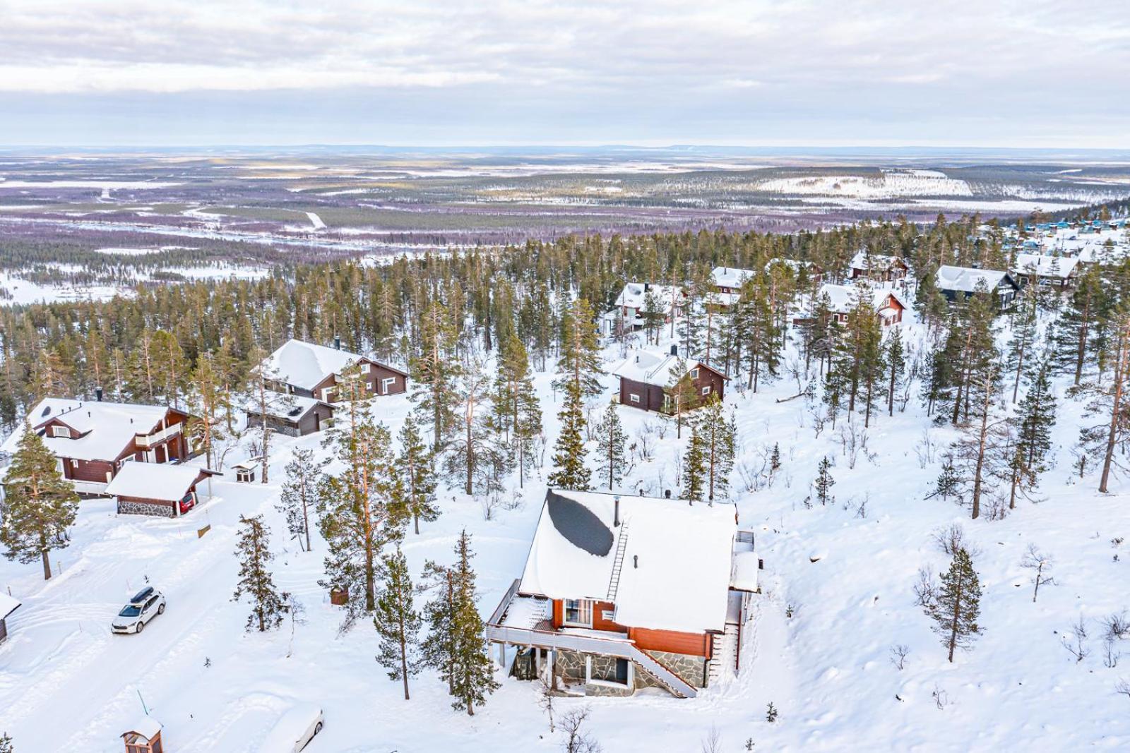 Levillas Utsuvaara Villas Buitenkant foto