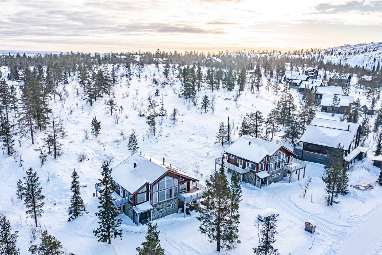 Levillas Utsuvaara Villas Buitenkant foto