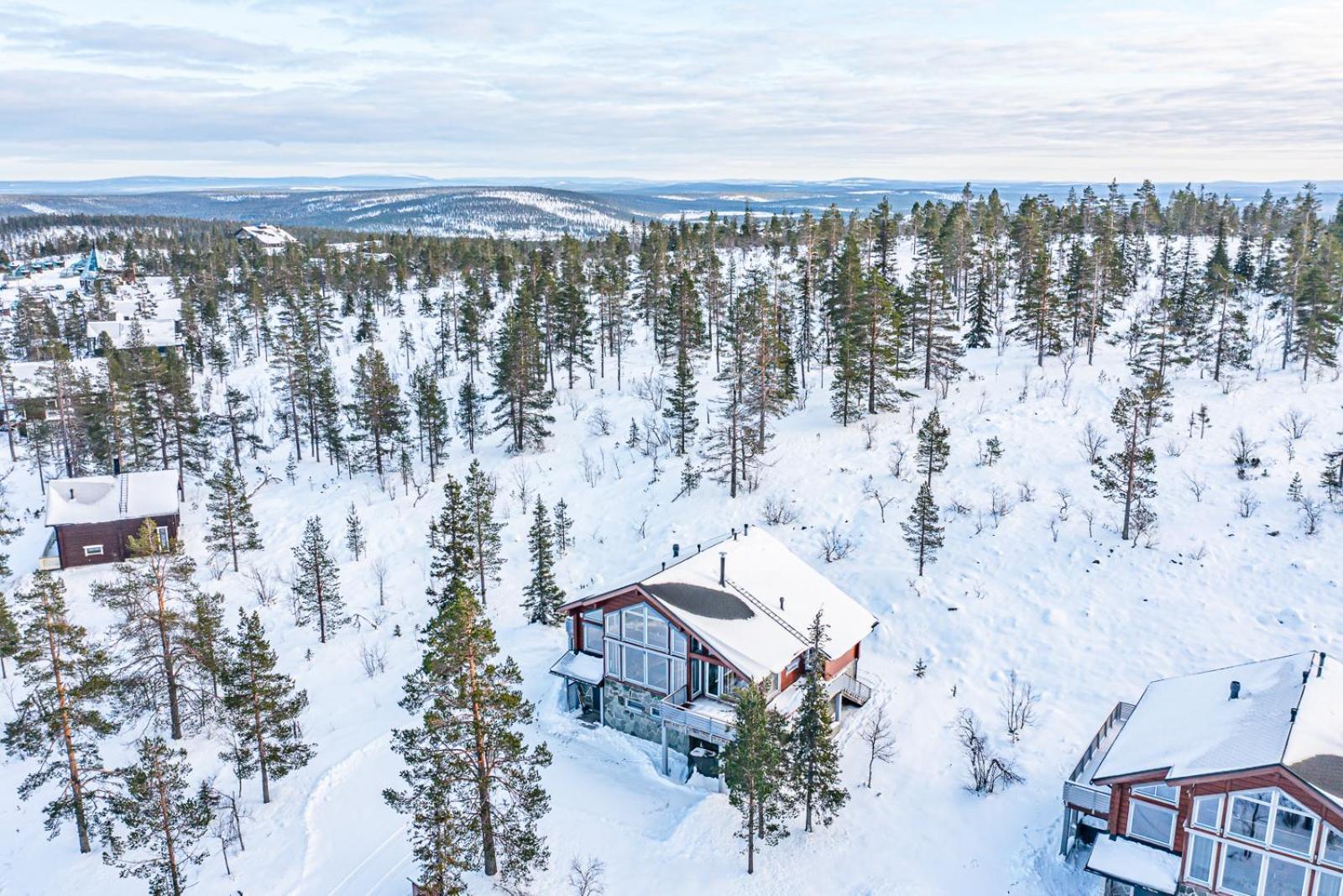 Levillas Utsuvaara Villas Buitenkant foto