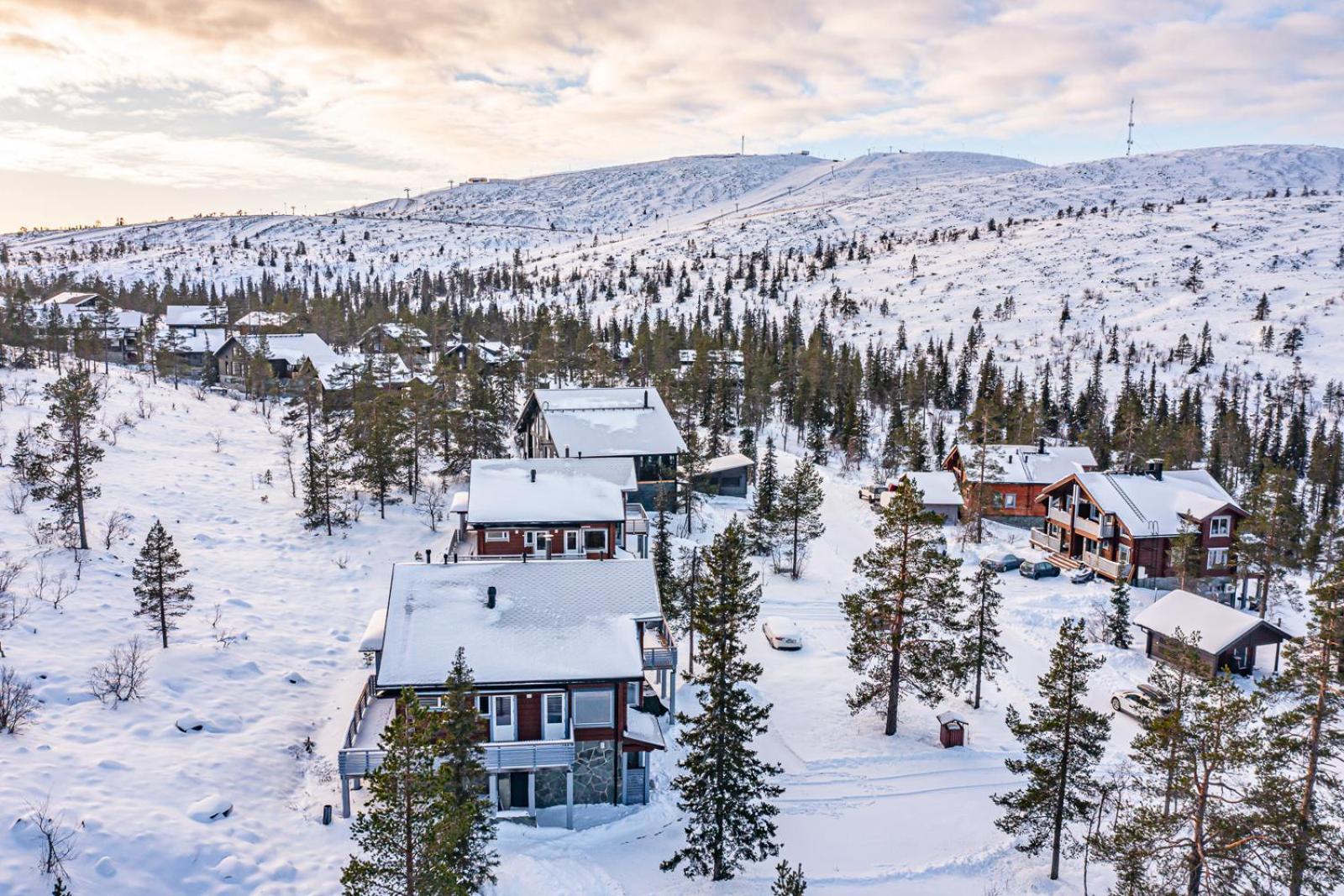 Levillas Utsuvaara Villas Buitenkant foto